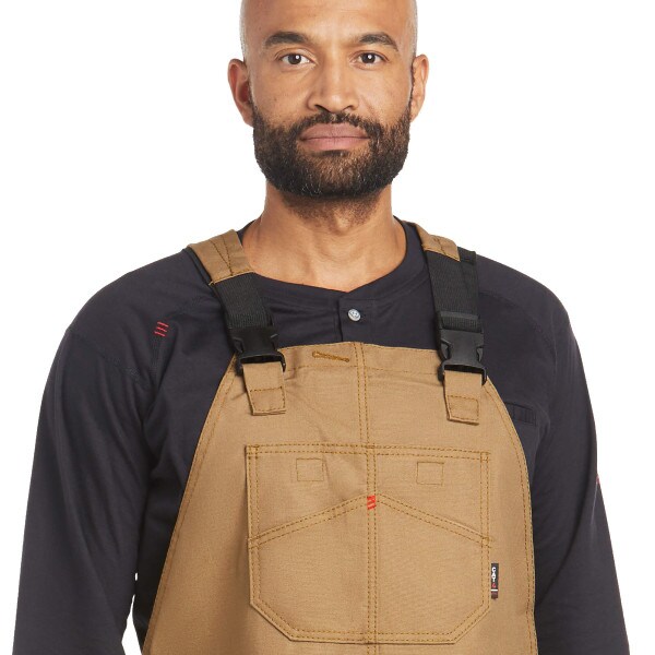 Ariat FR Insulated Overall 2.0 Bib in Khaki